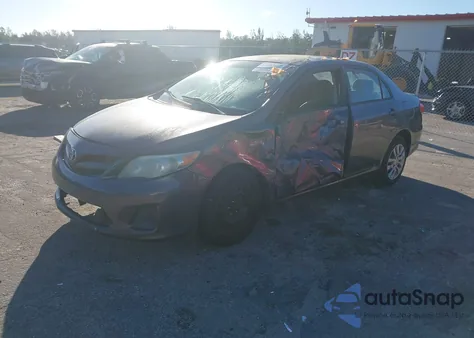 2012 Toyota Corolla Le из США, поврежденный, VIN 5YFBU4EE4CP059393